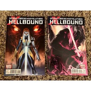 Hellbound Second Coming Revelations 1-2 Marvel Comics with‎ Gambit
